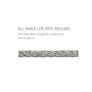 Tech 700KLKTS300 Kable Lite Surface Transformer Kit, 300 Watts