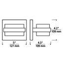Tech 700BCKMD1 Kamden 1-lt 5" LED Bath Light