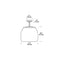 Tech 700TDKRMPL Karam Large 1-lt 21" Pendant