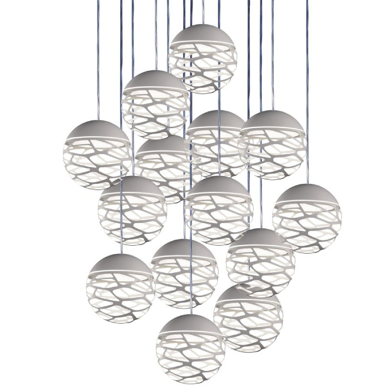 Studio Italia Design 14710 Kelly Cluster 14-lt LED Pendant with Canopy