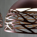 Studio Italia Design 14127 Kelly 3-lt 24" Dome Pendant