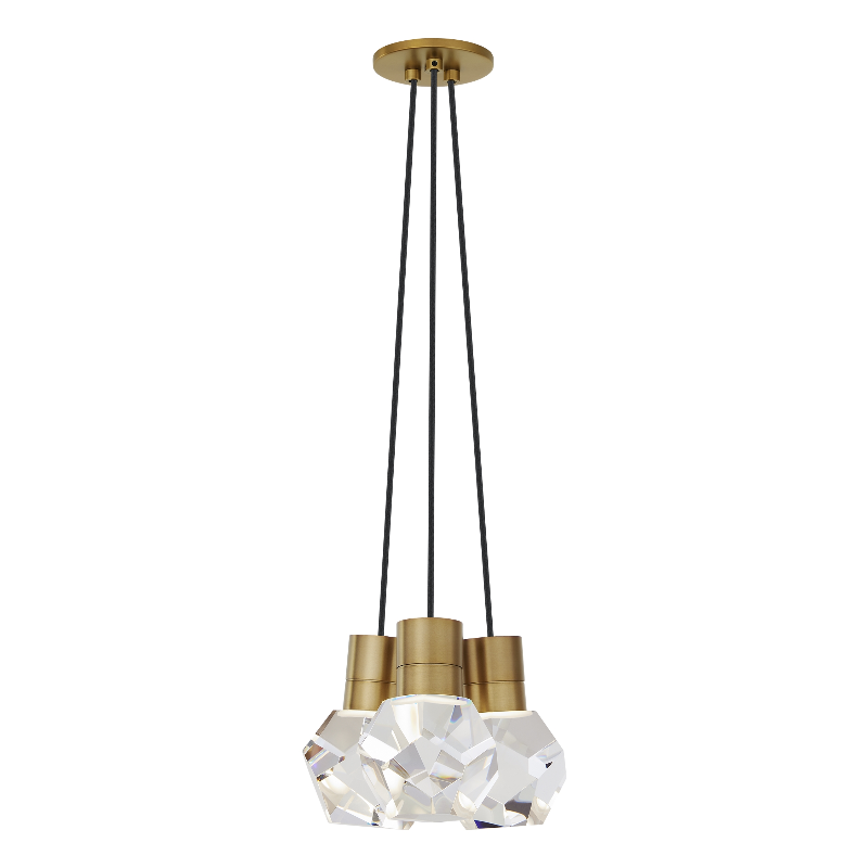 Visual Comfort 700TDKIRAP3 Kira 3-lt 10" LED Pendant, 3000K