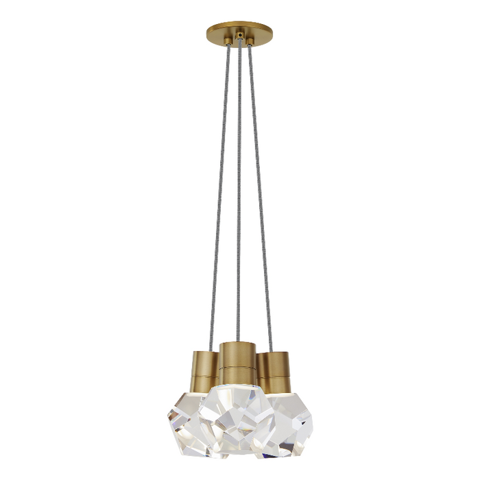 Tech 700TDKIRAP3 Kira 3-lt 10" LED Pendant, Warm Dim