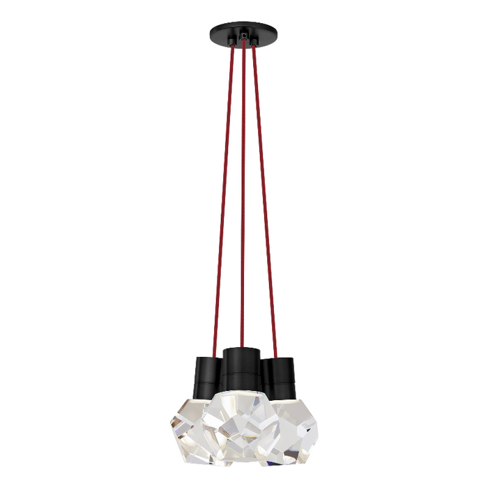 Tech 700TDKIRAP3 Kira 3-lt 10" LED Pendant, Warm Dim