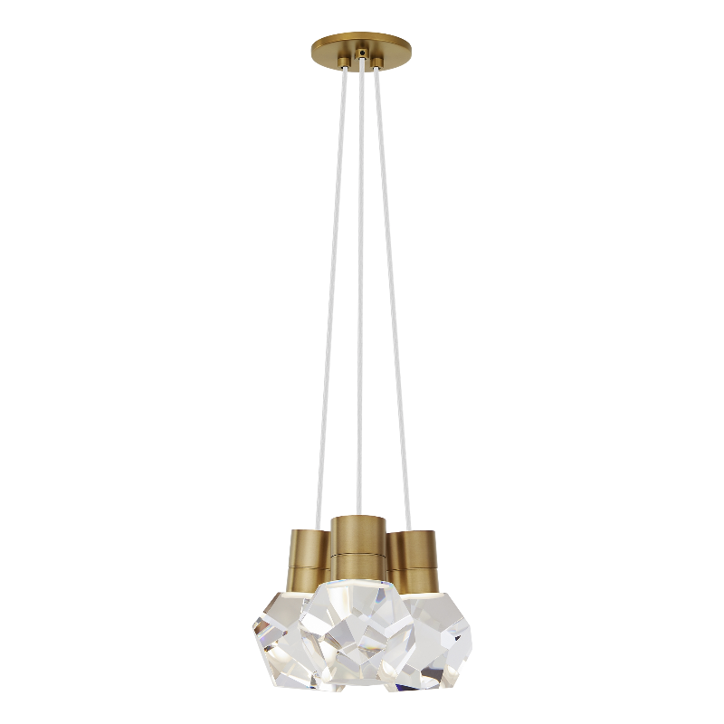 Visual Comfort 700TDKIRAP3 Kira 3-lt 10" LED Pendant, 3000K