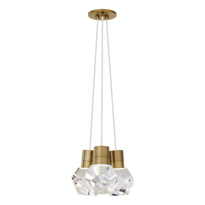 Tech 700TDKIRAP3 Kira 3-lt 10" LED Pendant, 3000K