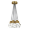 Tech 700TDKIRAP7 Kira 7-lt 15" LED Pendant, 3000K