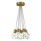 Tech 700TDKIRAP7 Kira 7-lt 15" LED Pendant, 3000K