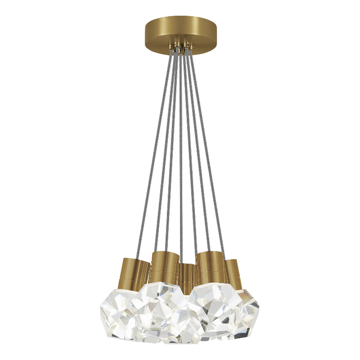 Tech 700TDKIRAP7 Kira 7-lt 15" LED Pendant, 3000K