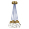 Tech 700TDKIRAP7 Kira 7-lt 15" LED Pendant, 3000K