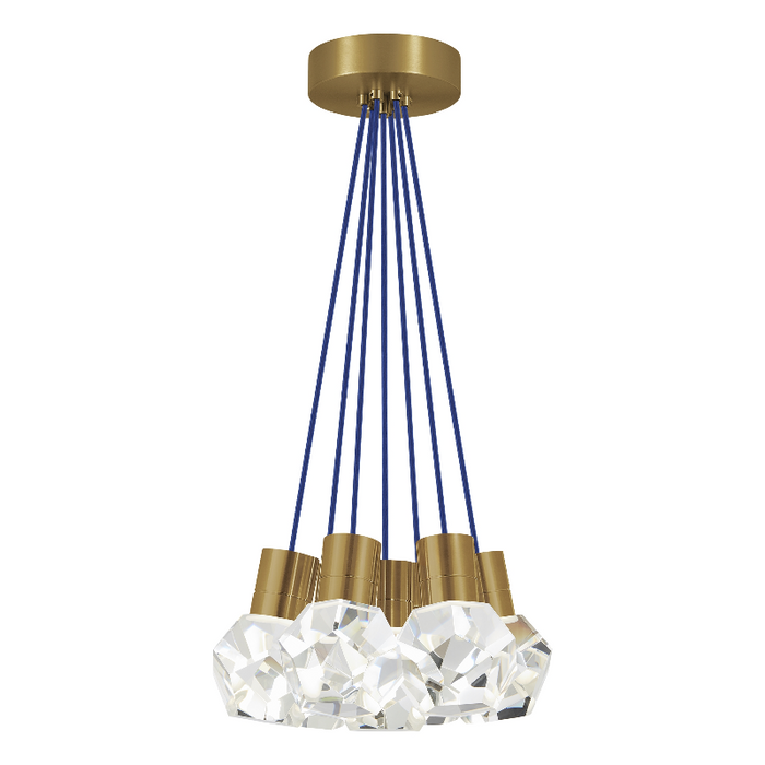 Tech 700TDKIRAP7 Kira 7-lt 15" LED Pendant, 3000K