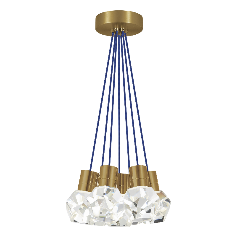 Tech 700TDKIRAP7 Kira 7-lt 15" LED Pendant, 3000K