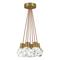 Tech 700TDKIRAP7 Kira 7-lt 15" LED Pendant, 3000K