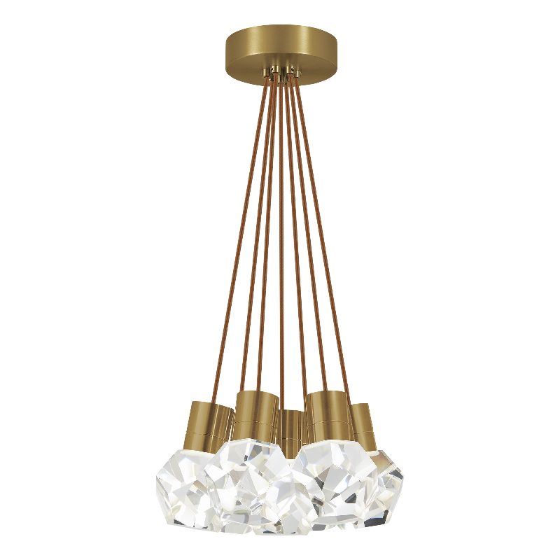 Tech 700TDKIRAP7 Kira 7-lt 15" LED Pendant, 3000K
