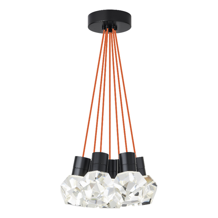 Tech 700TDKIRAP7 Kira 7-lt 15" LED Pendant, Warm Dim