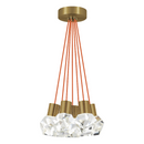 Tech 700TDKIRAP7 Kira 7-lt 15" LED Pendant, 3000K