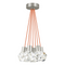 Tech 700TDKIRAP7 Kira 7-lt 15" LED Pendant, 3000K