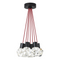 Tech 700TDKIRAP7 Kira 7-lt 15" LED Pendant, 3000K