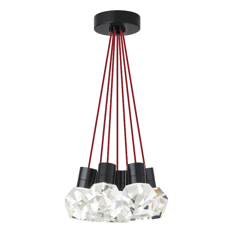 Tech 700TDKIRAP7 Kira 7-lt 15" LED Pendant, 3000K