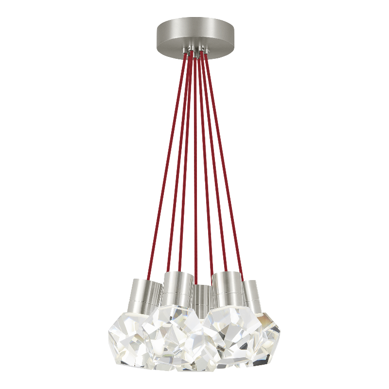 Tech 700TDKIRAP7 Kira 7-lt 15" LED Pendant, 3000K