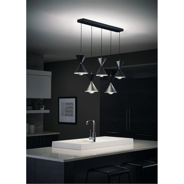 Elan 84113 Kordan 5-lt 42" LED Linear Pendant