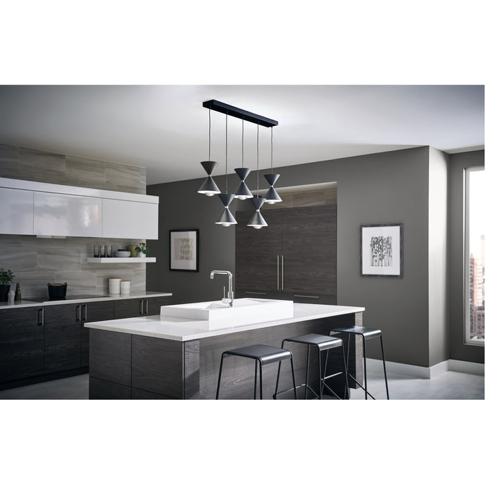 Elan 84113 Kordan 5-lt 42" LED Linear Pendant