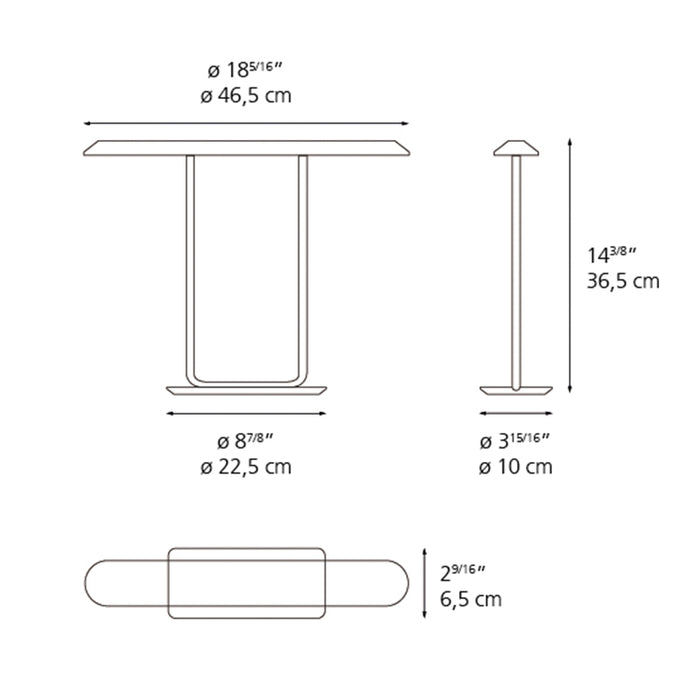 Artemide Tempio LED Table Lamp