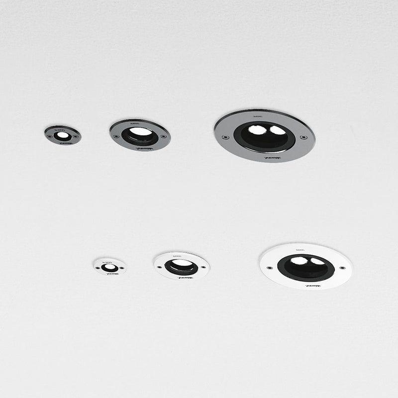 Artemide Ego 55 Round LED Recessed Outdoor Ceiling Downlight