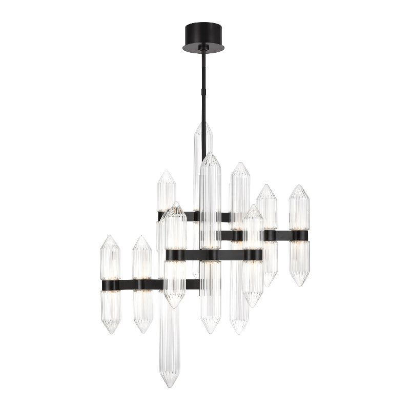 Visual Comfort 700LGSN31 Langston 12-lt 31" LED Chandelier
