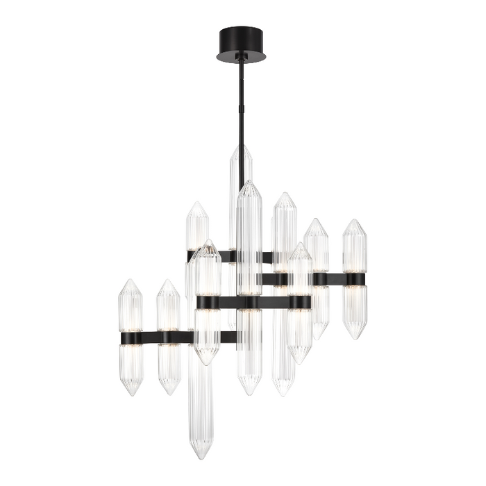 Tech 700LGSN31 Langston 12-lt 31" LED Chandelier