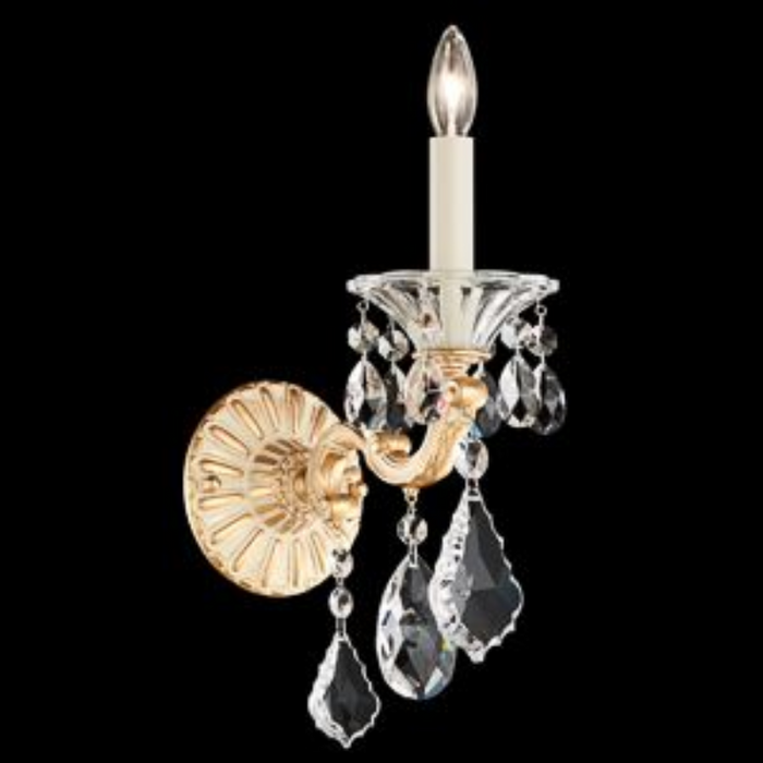 Schonbek 5000 La Scala 1-lt 16" Tall Wall Sconce
