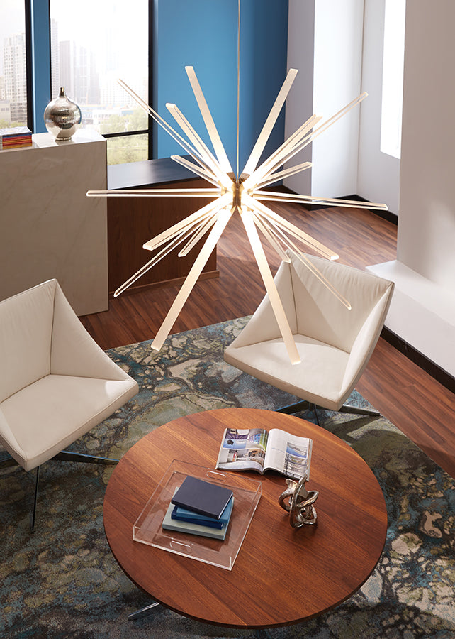 Visual Comfort 700PHT48 Photon 18-lt 48" LED Chandelier
