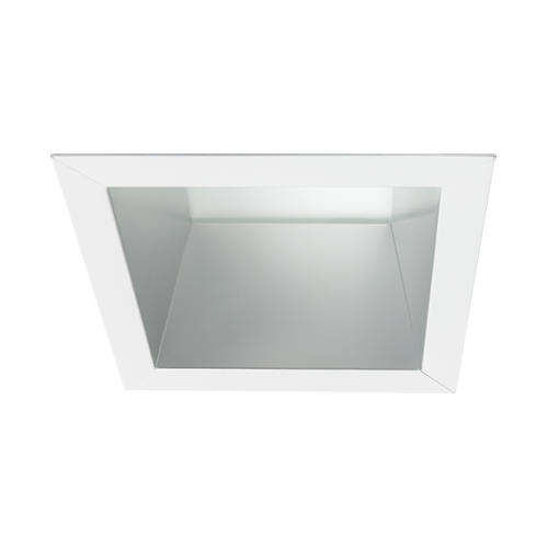 Maxilume HH4SQ-LED 4" Square Recessed with 4614 Lensed Reflector Trim - 2000 Lumens