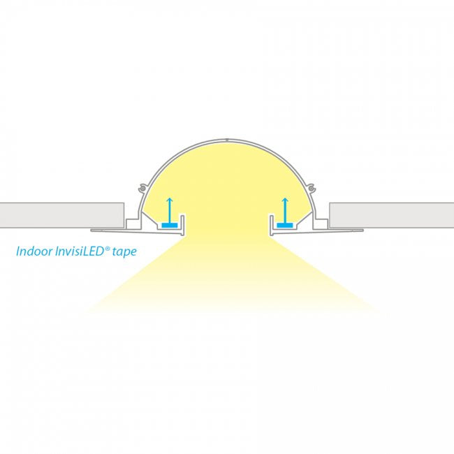 WAC LED-T-RCH3 8-ft Indirect Recessed Channel - Linear Channel