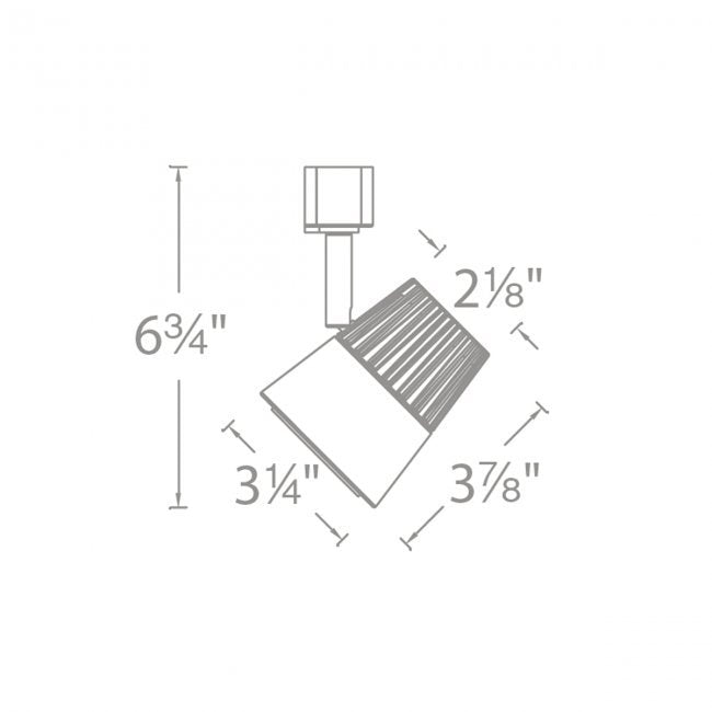 WAC LED201 Summit 15W Compact LED Track Head