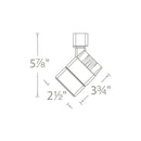 WAC LED207 Summit 15W Compact LED Track Head