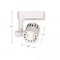 WAC L-LED20 Exterminator 23W LED Track Head, L Track