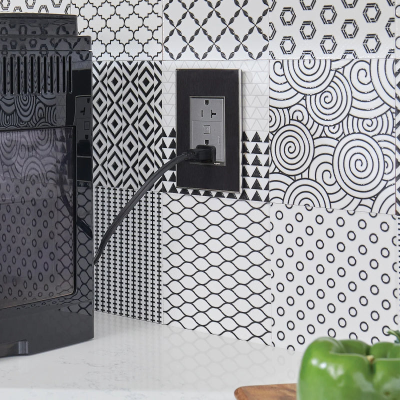 Adorne WNAR203 20A Smart Outlet with Netatmo Plus Size