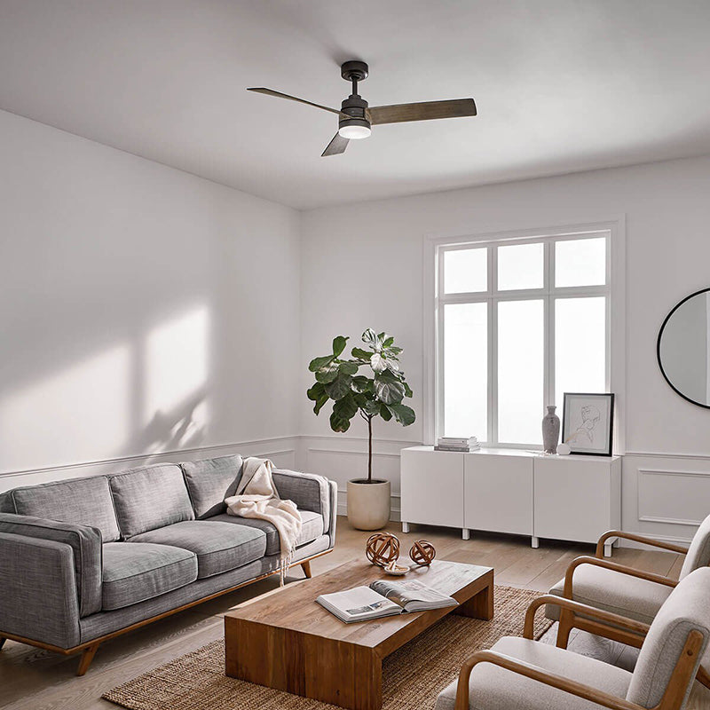Kichler 300275 Spyn 52" Ceiling Fan with LED Light Kit