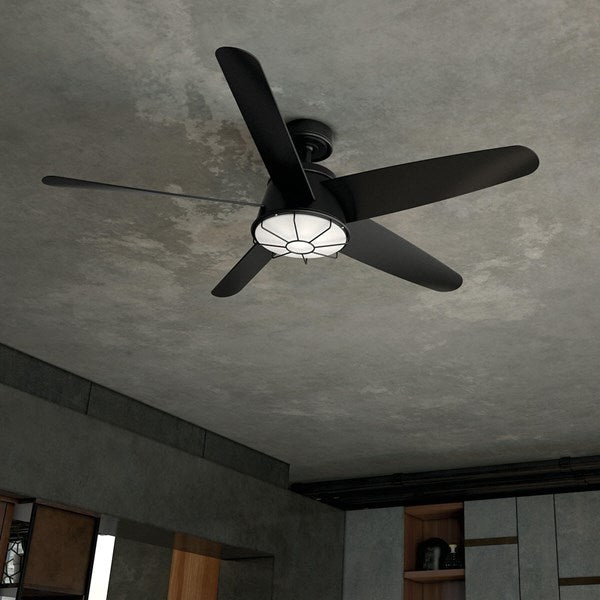 Kichler 310072 Daya 54" Outdoor Ceiling Fan with LED Light