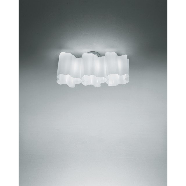 Artemide Logico Micro Triple Linear Ceiling Light