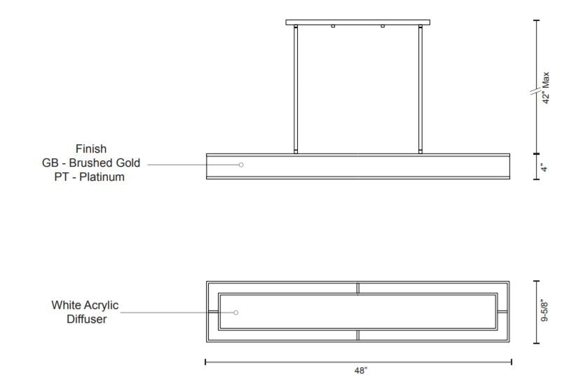 Kuzco LP14548 Covina LED Pendant