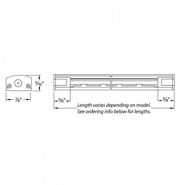 LS-LED Straight Edge LED Cabinet and Niche Lighting