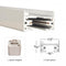 WAC L System 4-ft Single Circuit Track System