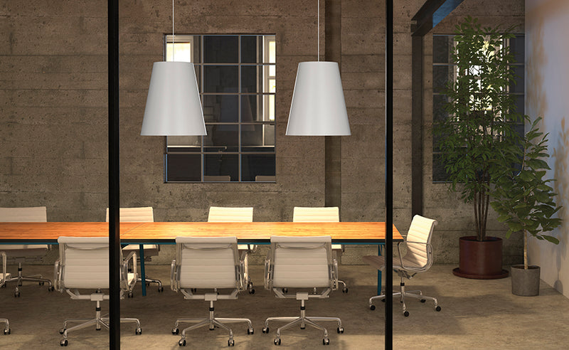 Visual Comfort 700TDGUNP Gunnar 1-lt 24" Line Voltage Pendant