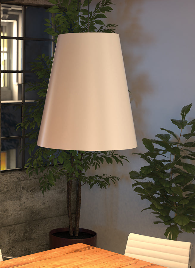 Visual Comfort 700TDGUNP Gunnar 1-lt 24" Line Voltage Pendant