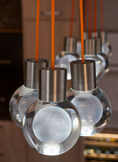 Tech Lighting Mina Pendant Black 700TDMINAP3CUB LED930