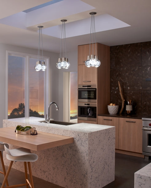 Visual Comfort 700TDMINAP3 Mina 3-lt 10" LED Line Voltage Pendant