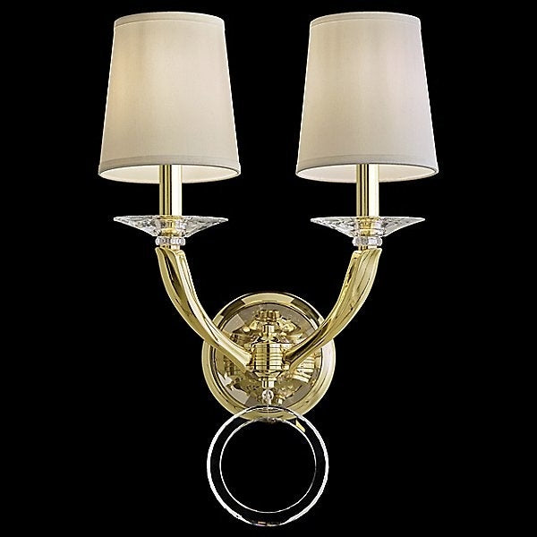 Schonbek MA1002 Emilea 2-lt 20" Tall Wall Sconce