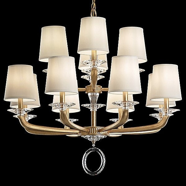 Schonbek MA1012 Emilea 12-lt 34" Chandelier
